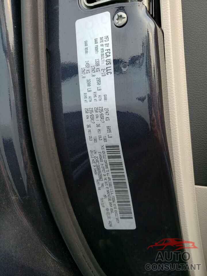 CHRYSLER PACIFICA 2019 - 2C4RC1BG6KR628863