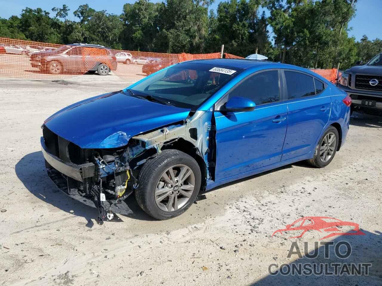 HYUNDAI ELANTRA 2018 - 5NPD84LF4JH357137