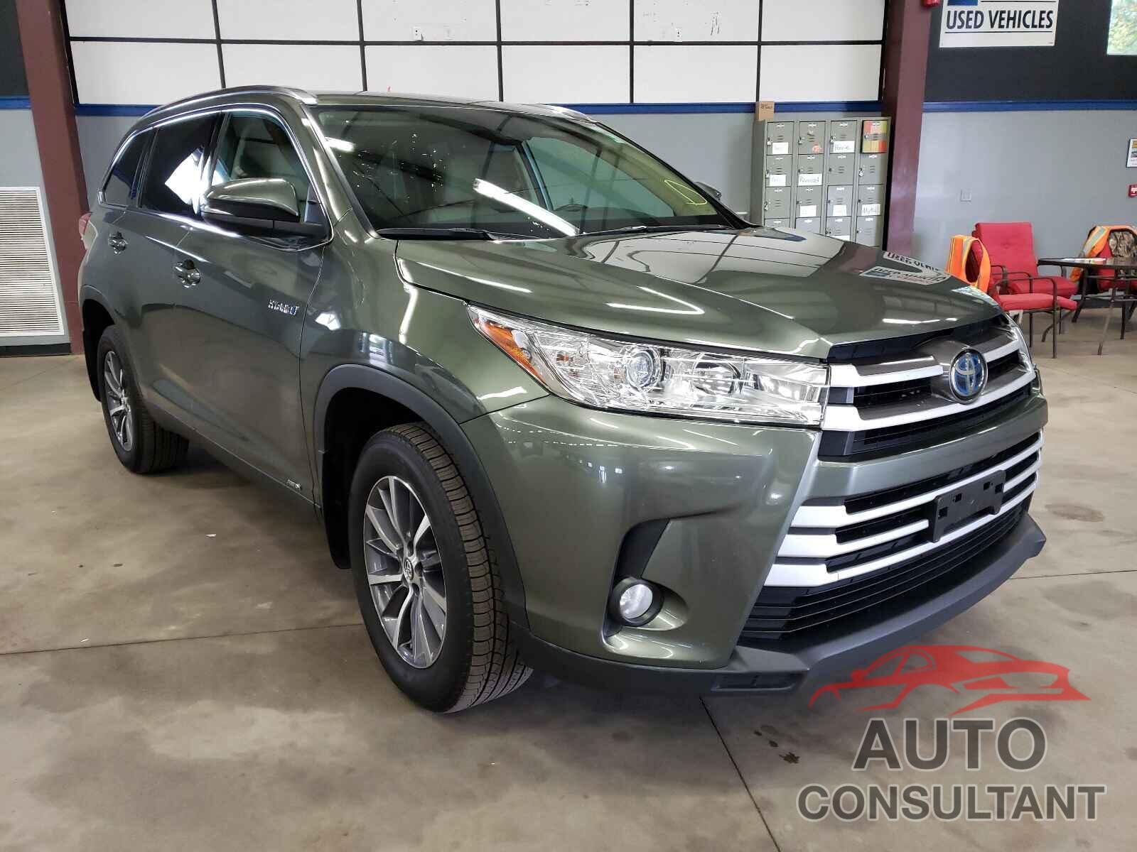 TOYOTA HIGHLANDER 2019 - 5TDJGRFH2KS062355