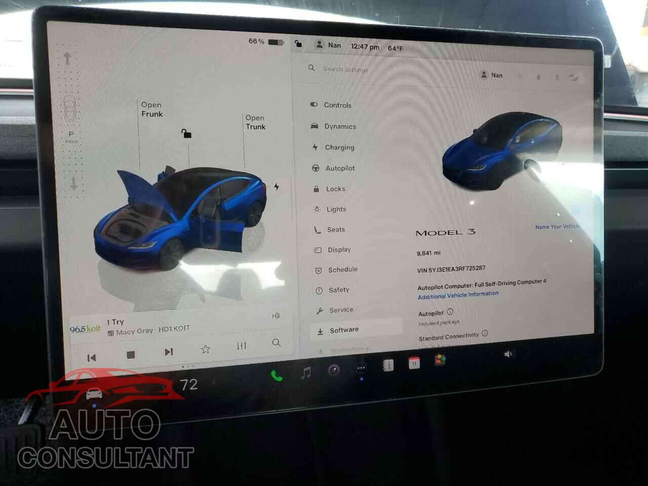 TESLA MODEL 3 2024 - 5YJ3E1EA3RF725287
