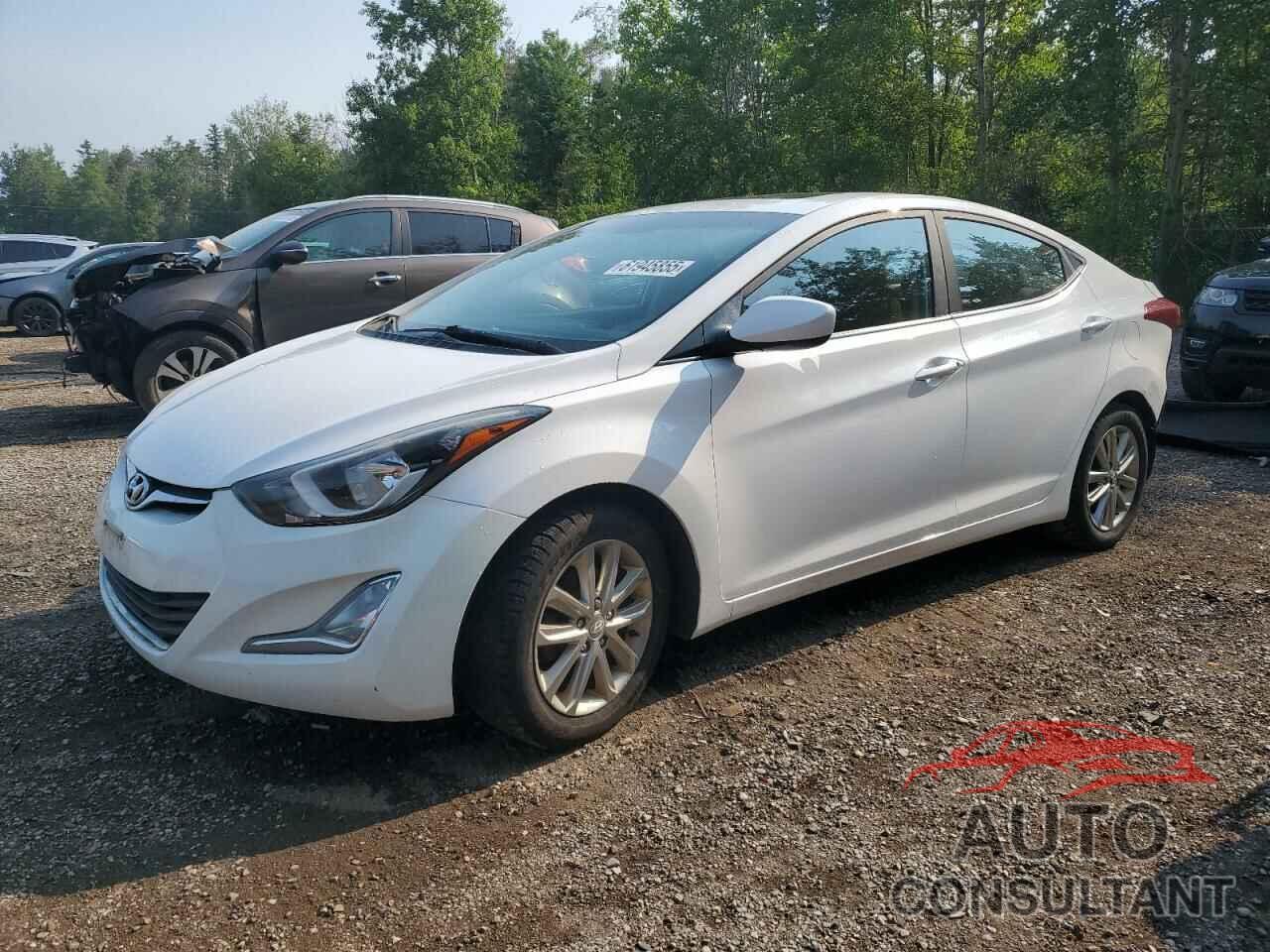 HYUNDAI ELANTRA 2016 - KMHDH4AE5GU569565