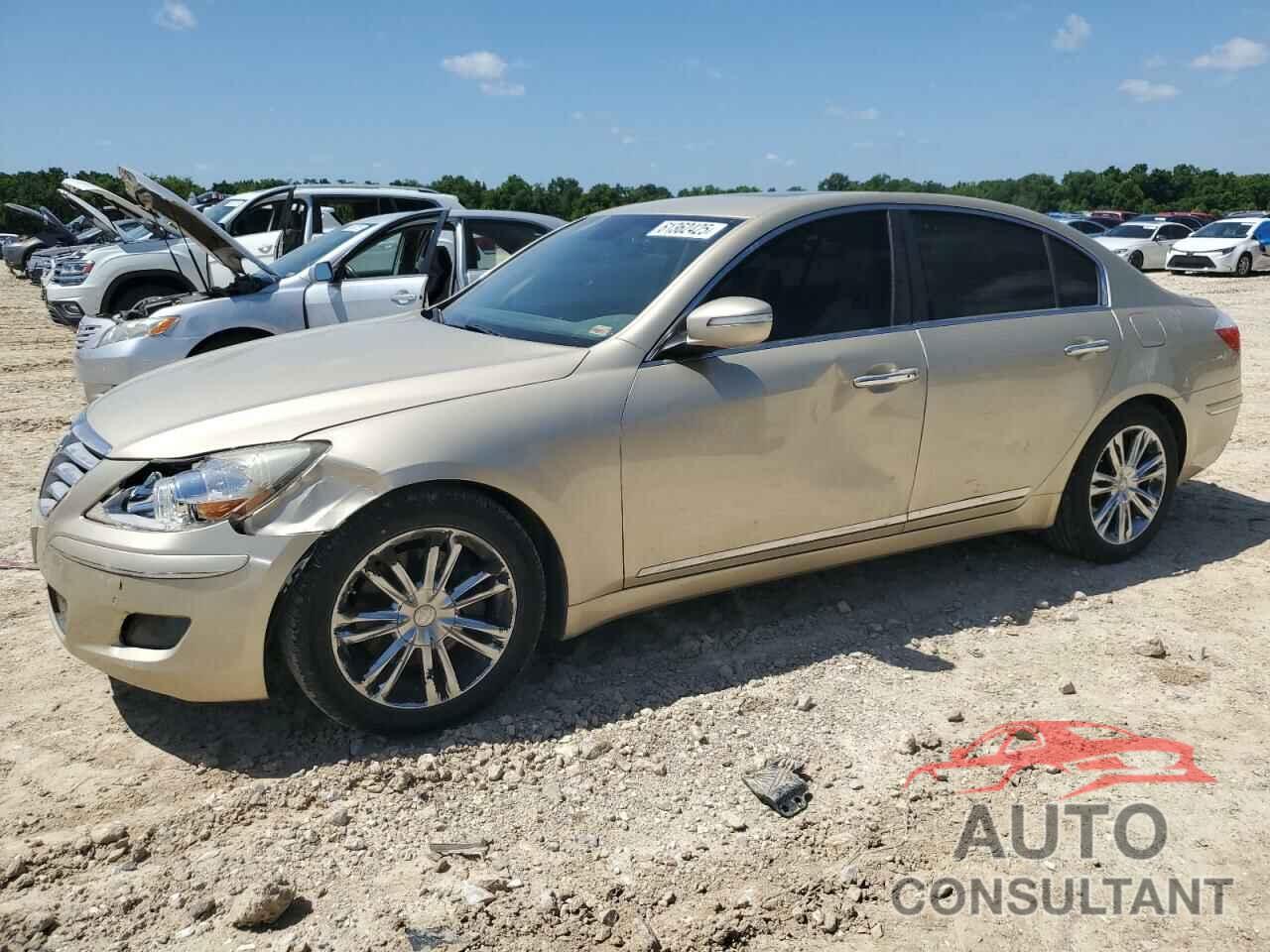 HYUNDAI GENESIS 2010 - KMHGC4DF0AU107342