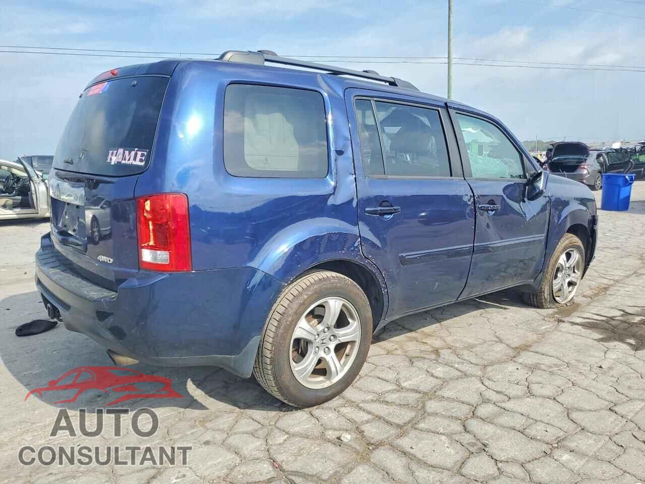 HONDA PILOT 2013 - 5FNYF4H68DB045616