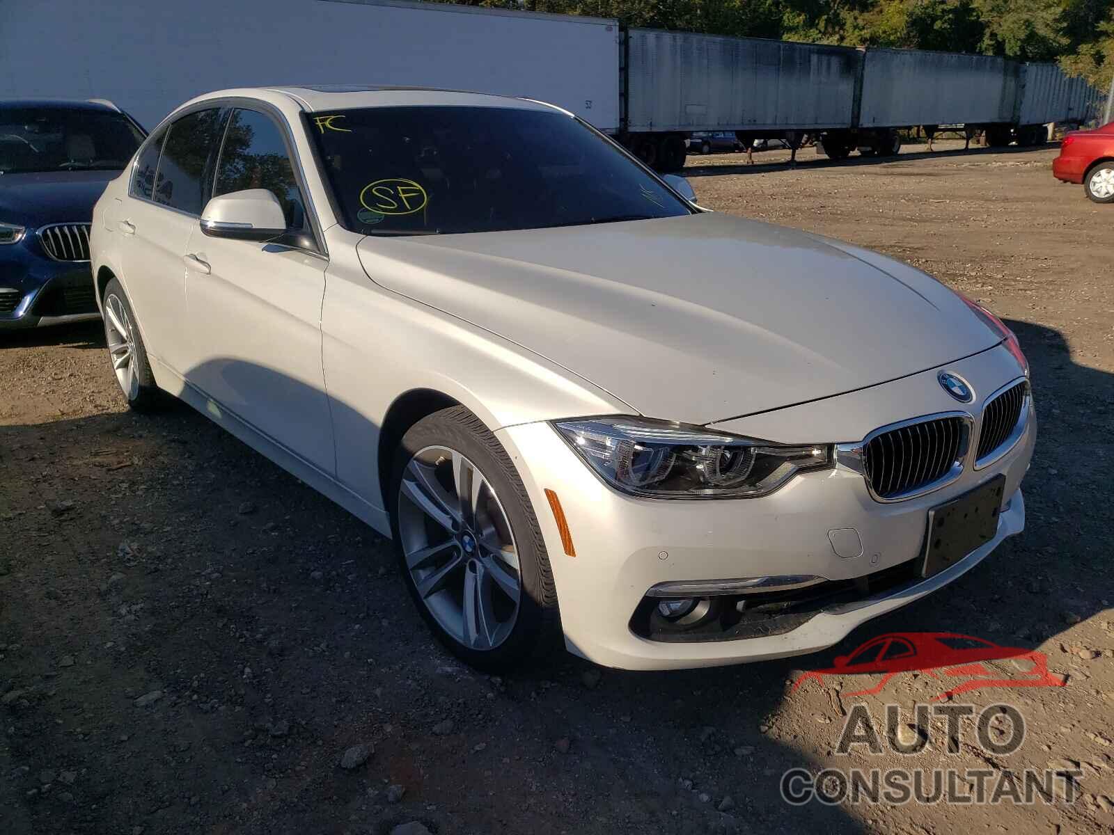 BMW 3 SERIES 2018 - WBA8D9C5XJA608278