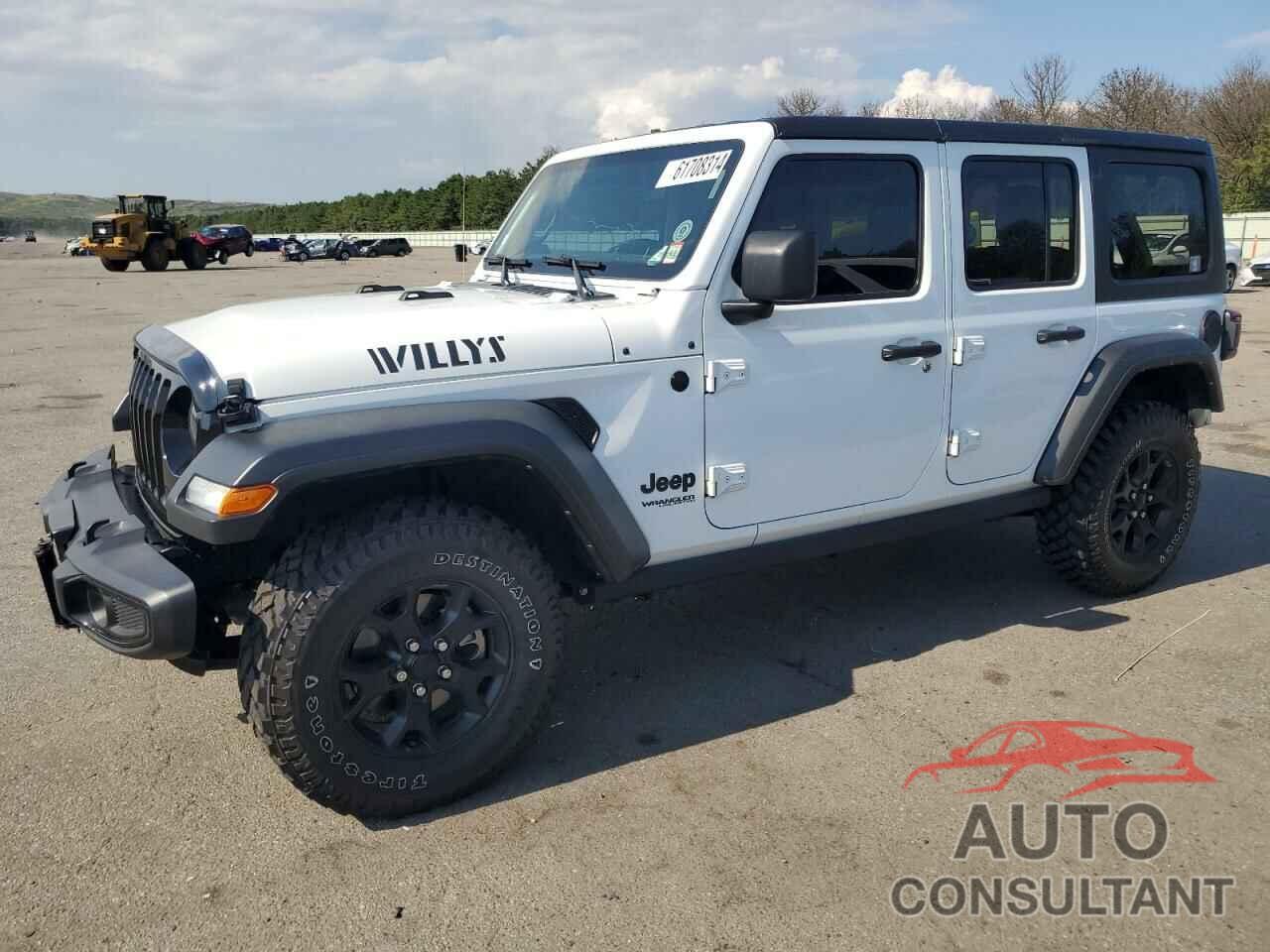 JEEP WRANGLER 2021 - 1C4HJXDG5MW586942