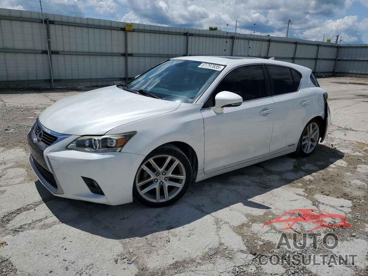 LEXUS CT 200 2014 - JTHKD5BH8E2183056