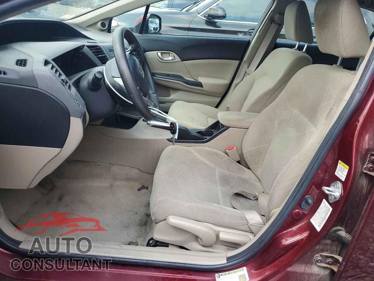 HONDA CIVIC 2012 - JHMFB2F85CS003271