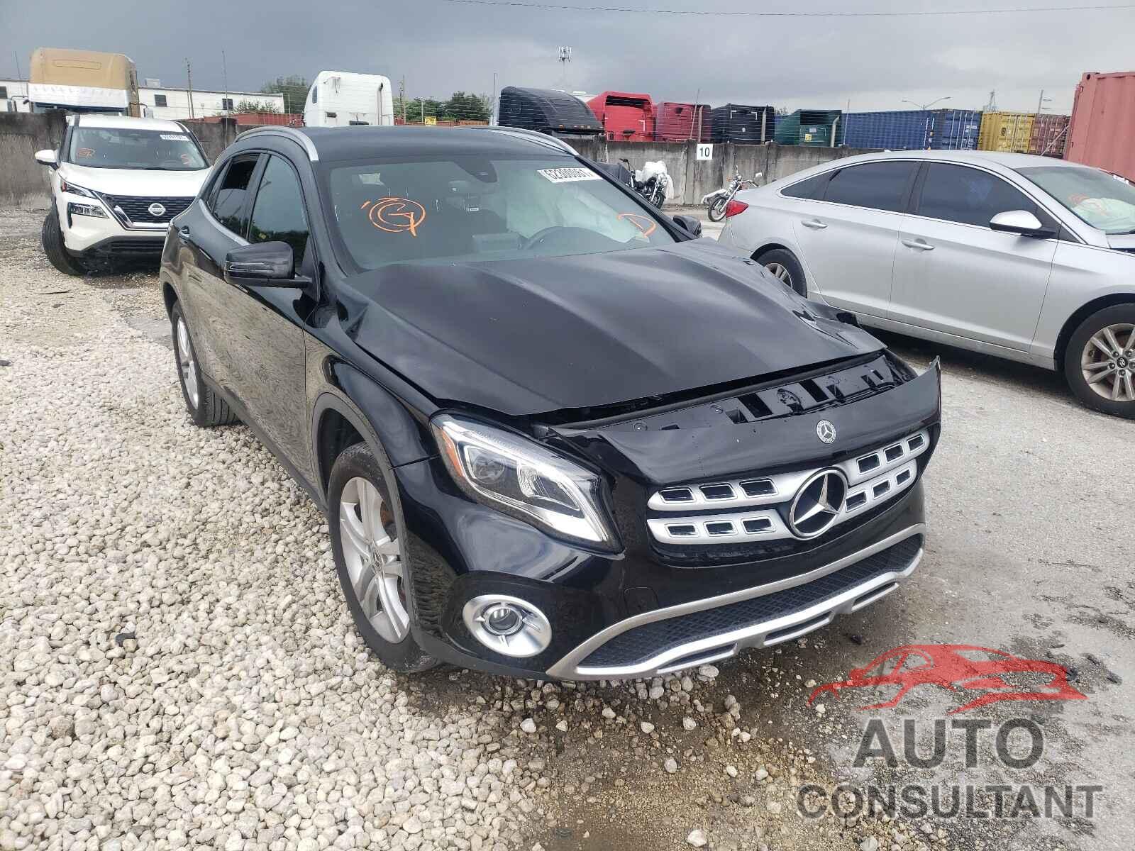 MERCEDES-BENZ GLA-CLASS 2020 - WDCTG4EB9LJ688406