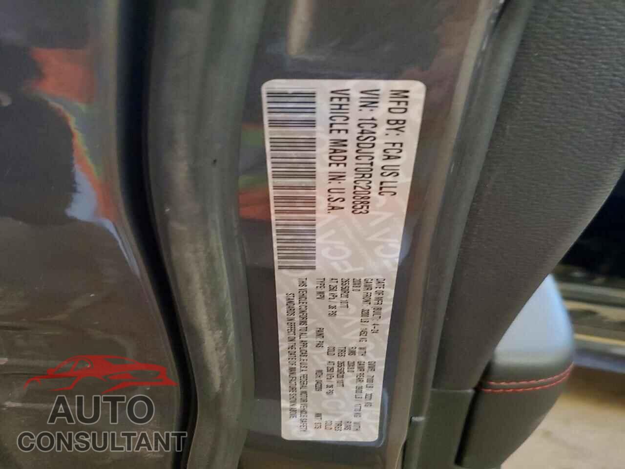 DODGE DURANGO 2024 - 1C4SDJCT0RC208853