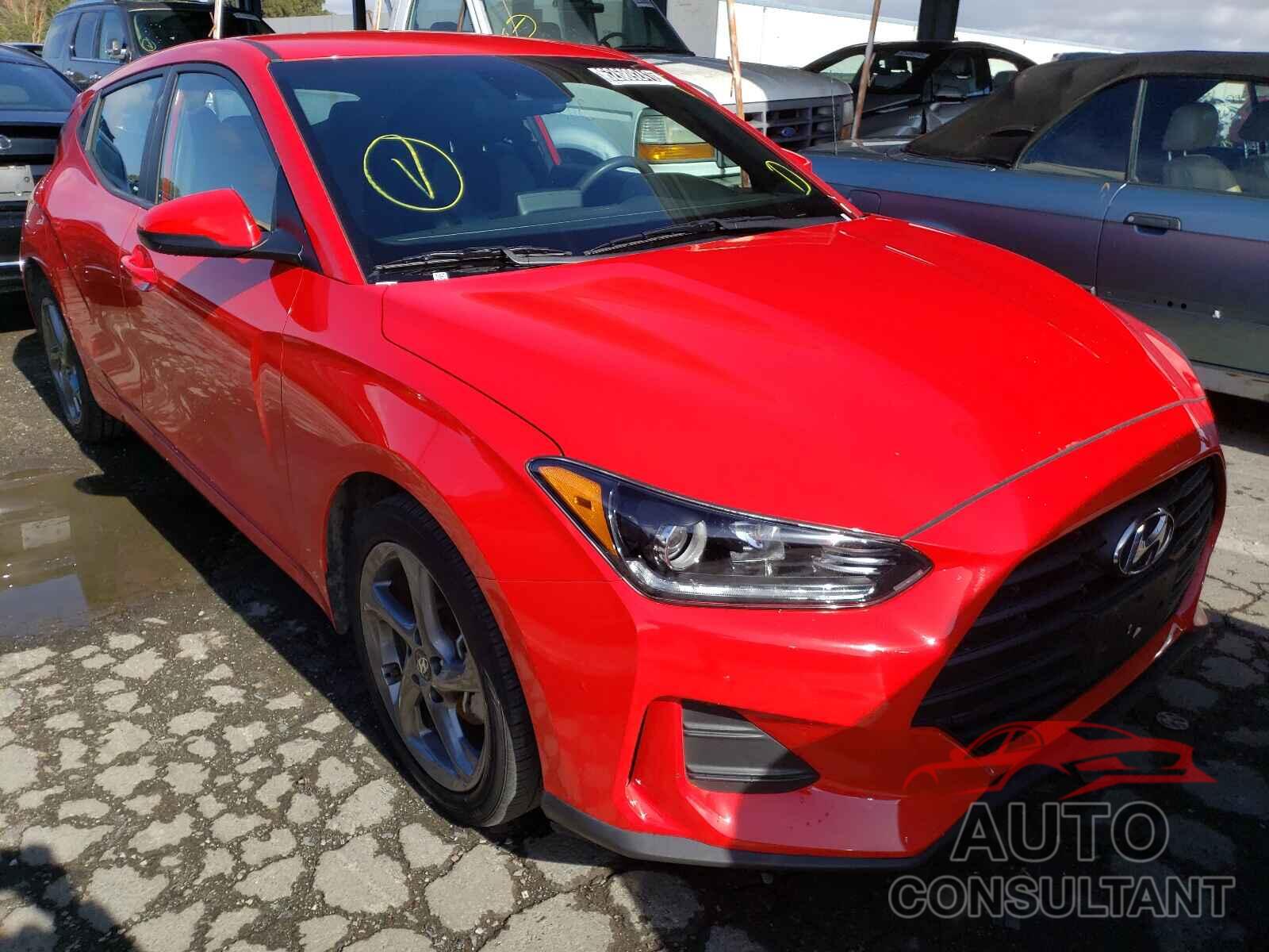 HYUNDAI VELOSTER 2019 - KMHTG6AF0KU019394