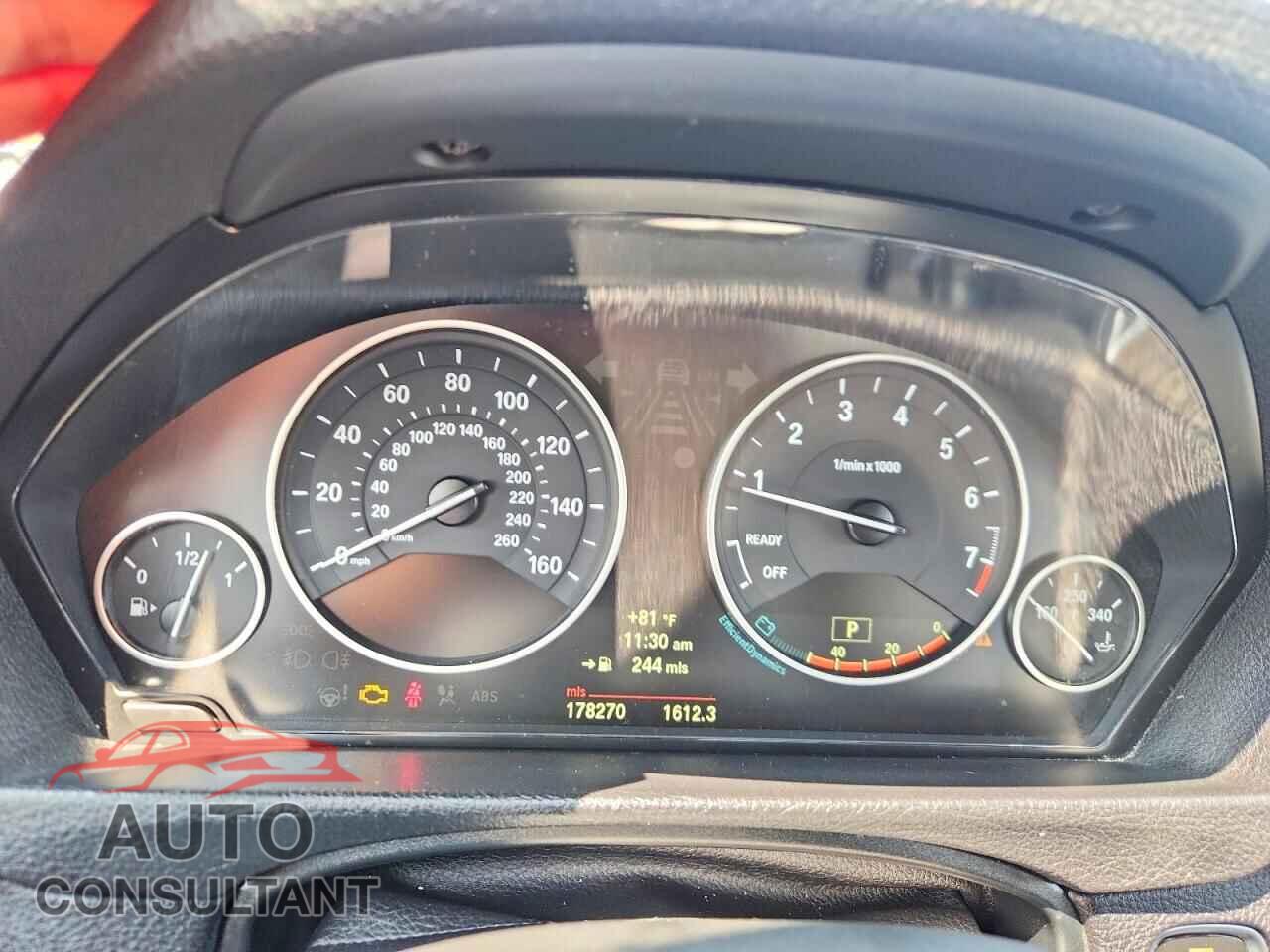 BMW 3 SERIES 2013 - WBA3B5C59DF596754