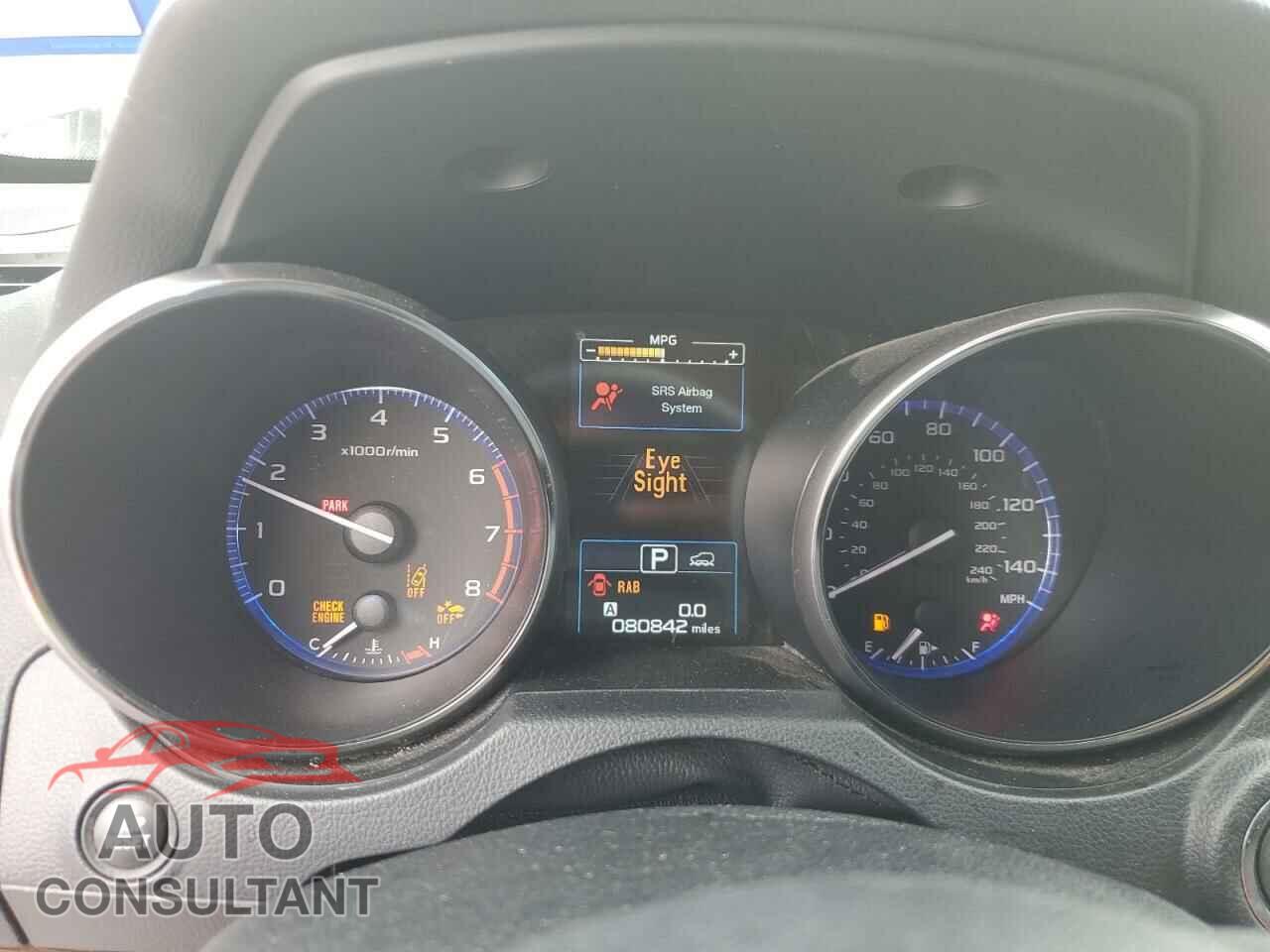SUBARU OUTBACK 2018 - 4S4BSATC2J3201800