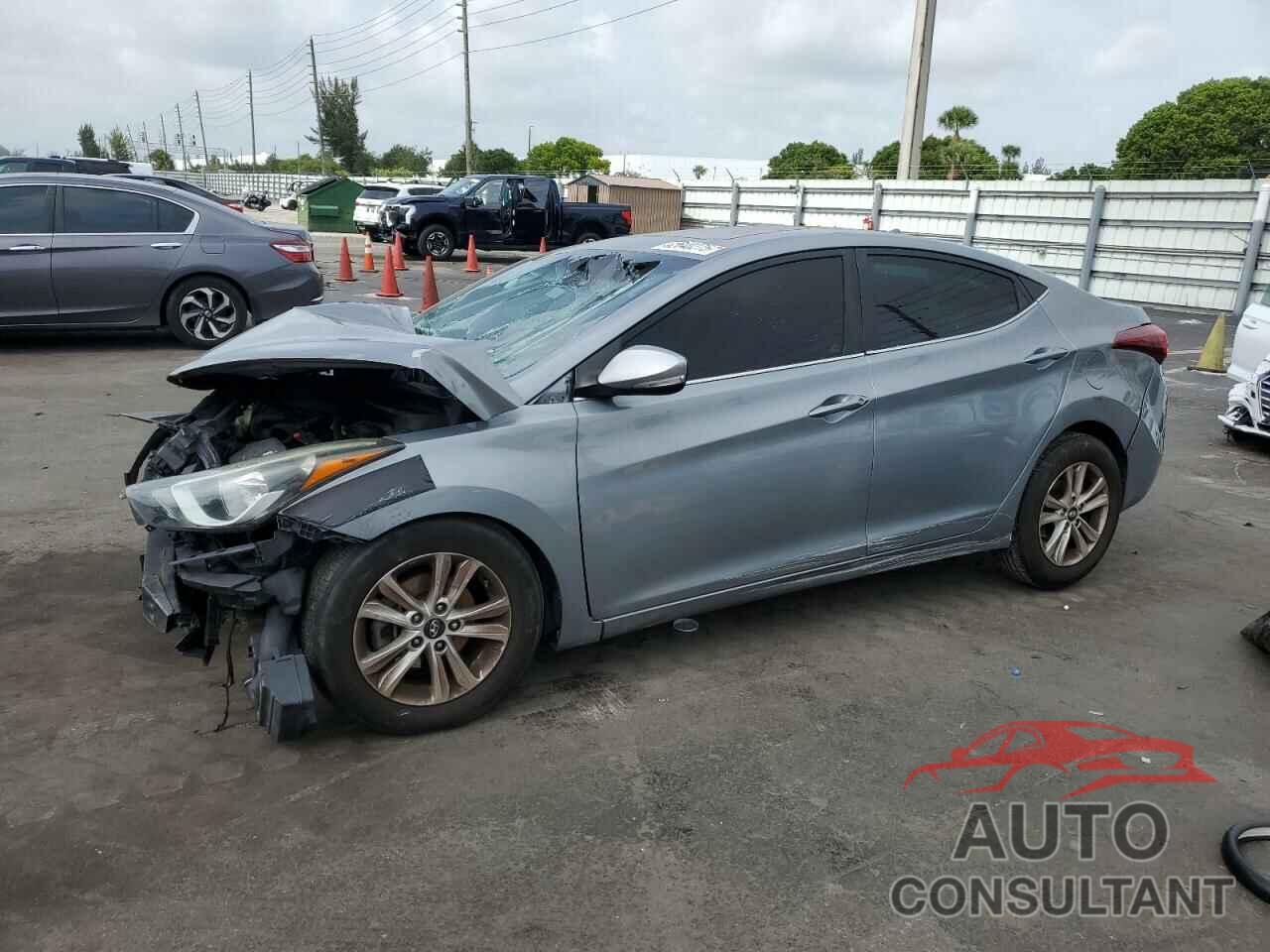HYUNDAI ELANTRA 2016 - KMHDH4AE2GU504401