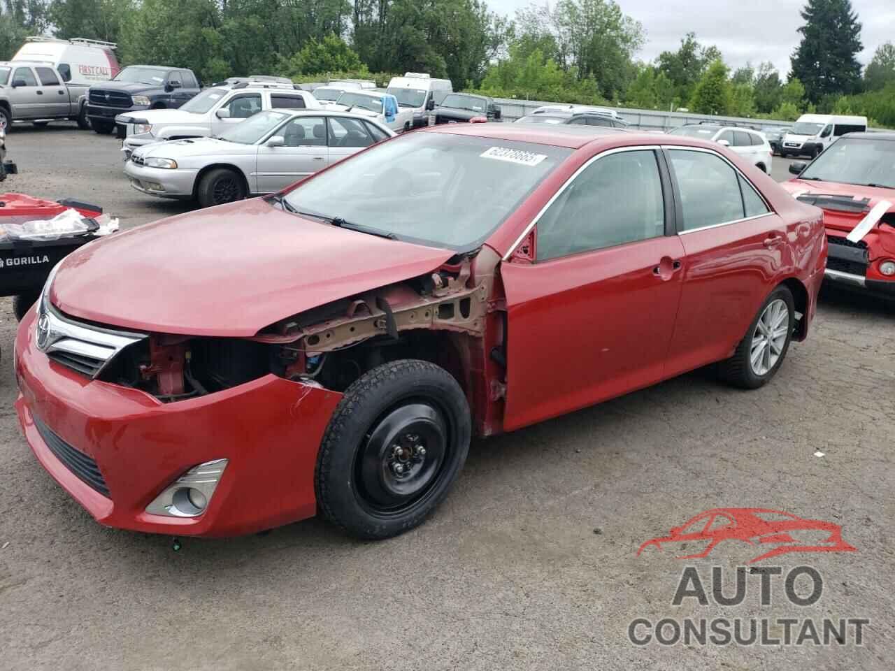 TOYOTA CAMRY 2012 - 4T4BF1FK4CR265878