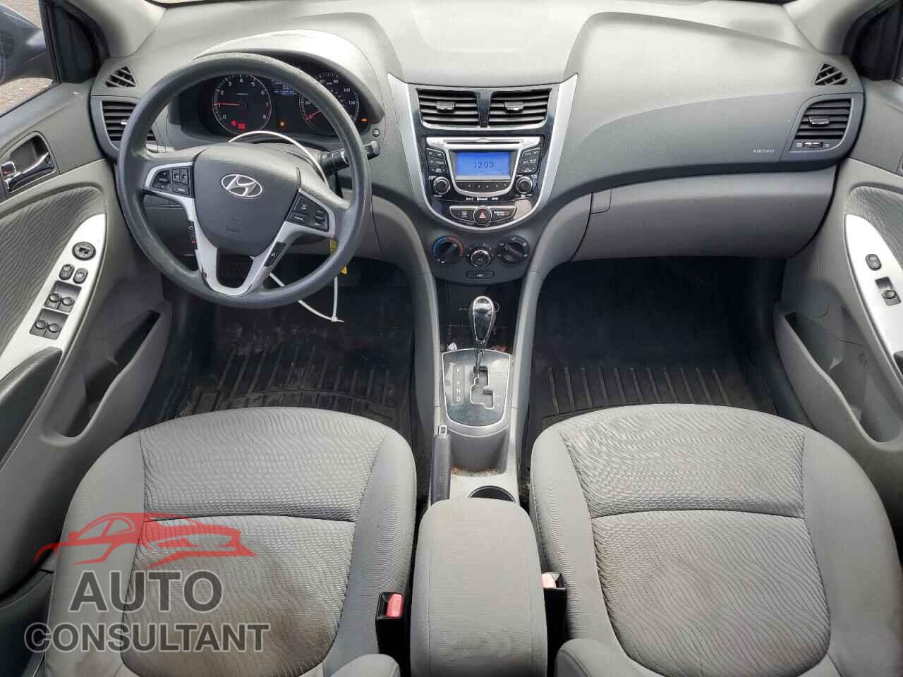 HYUNDAI ACCENT 2012 - KMHCU4AE7CU185952