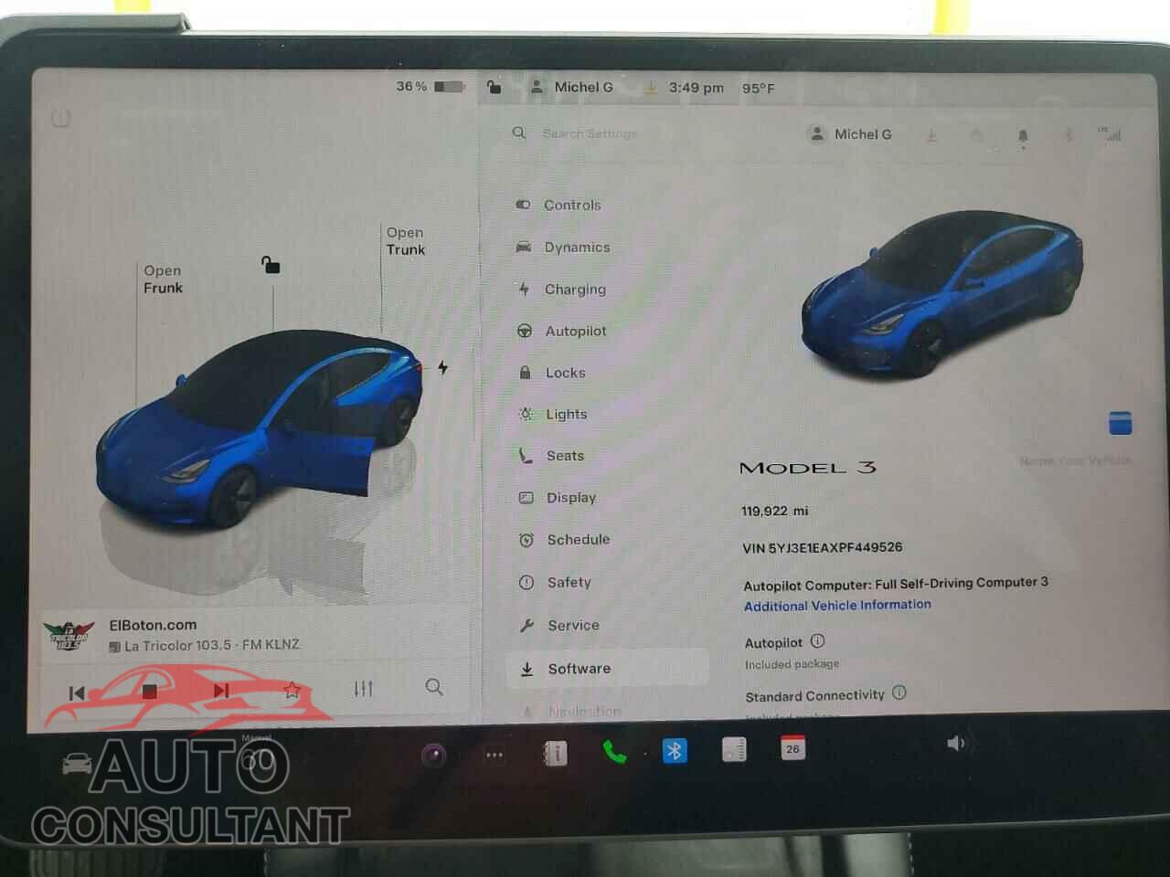 TESLA MODEL 3 2023 - 5YJ3E1EAXPF449526
