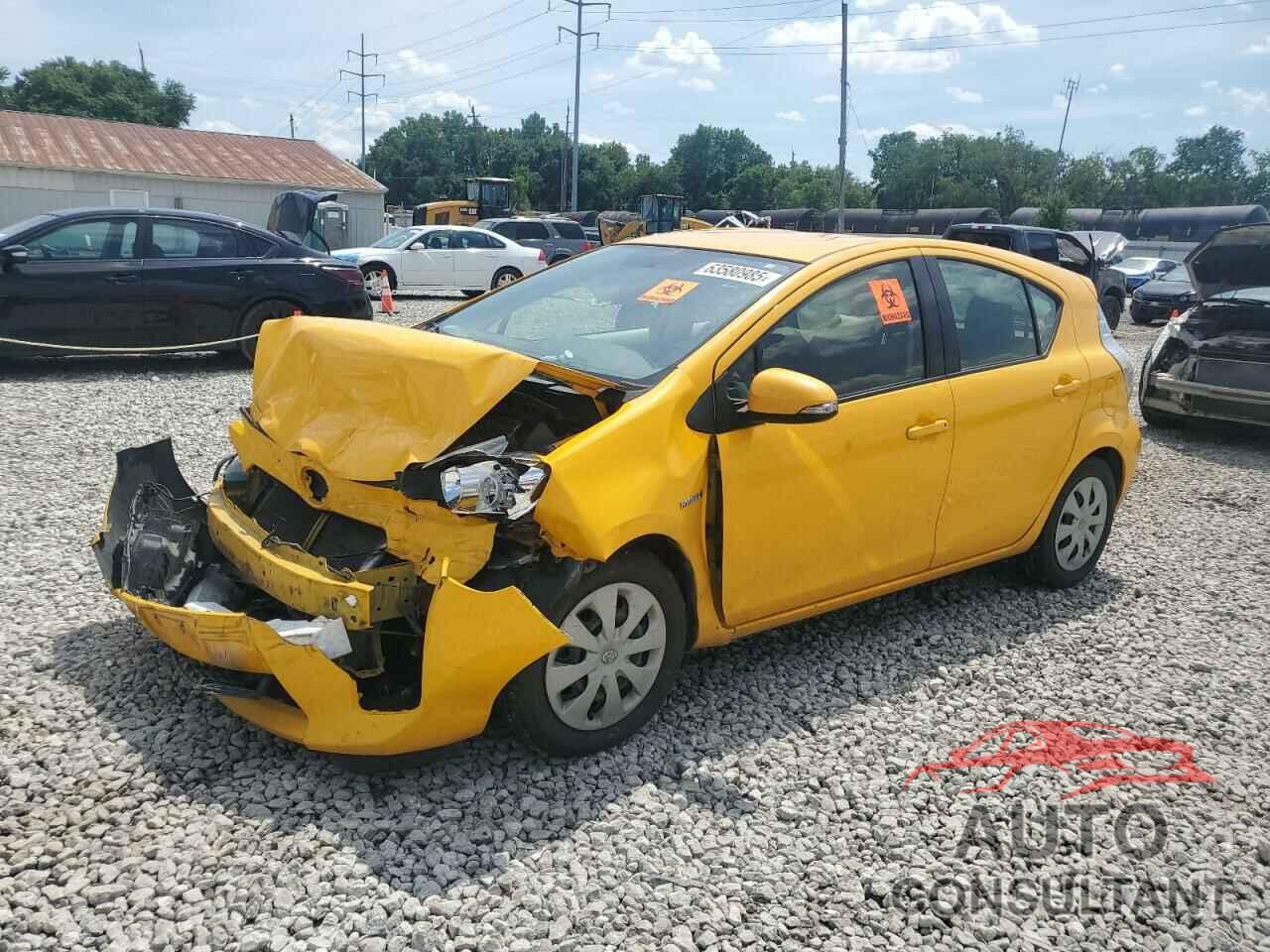 TOYOTA PRIUS 2014 - JTDKDTB32E1070784