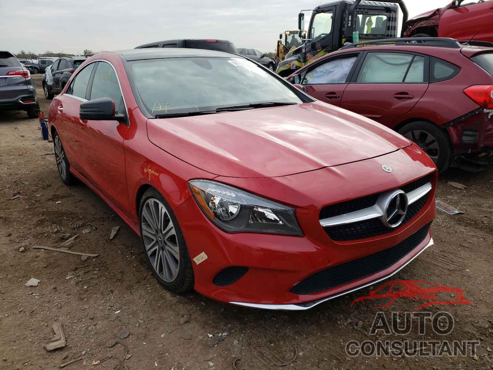 MERCEDES-BENZ CLA-CLASS 2018 - WDDSJ4GB2JN628558