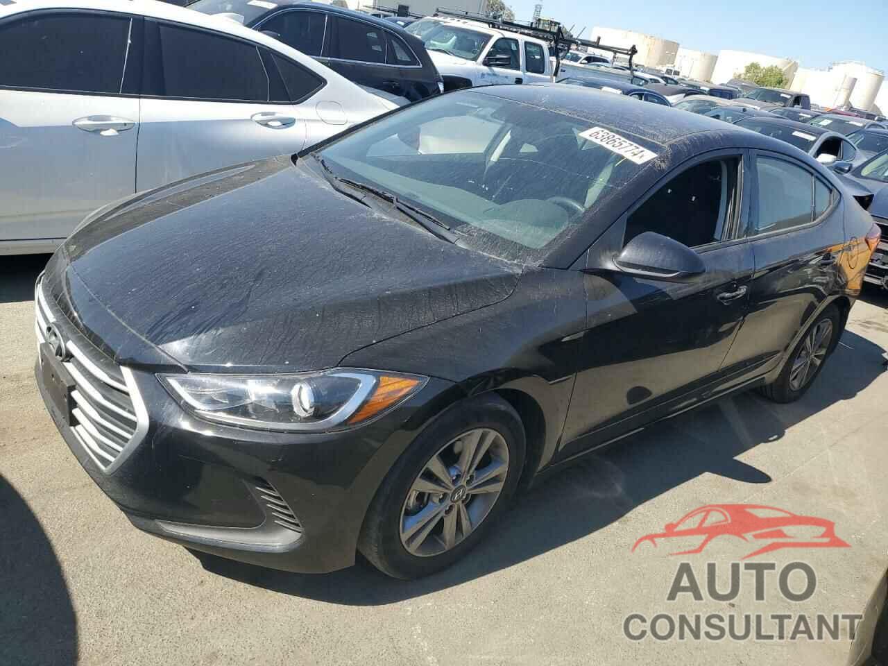 HYUNDAI ELANTRA 2018 - KMHD84LF4JU646133