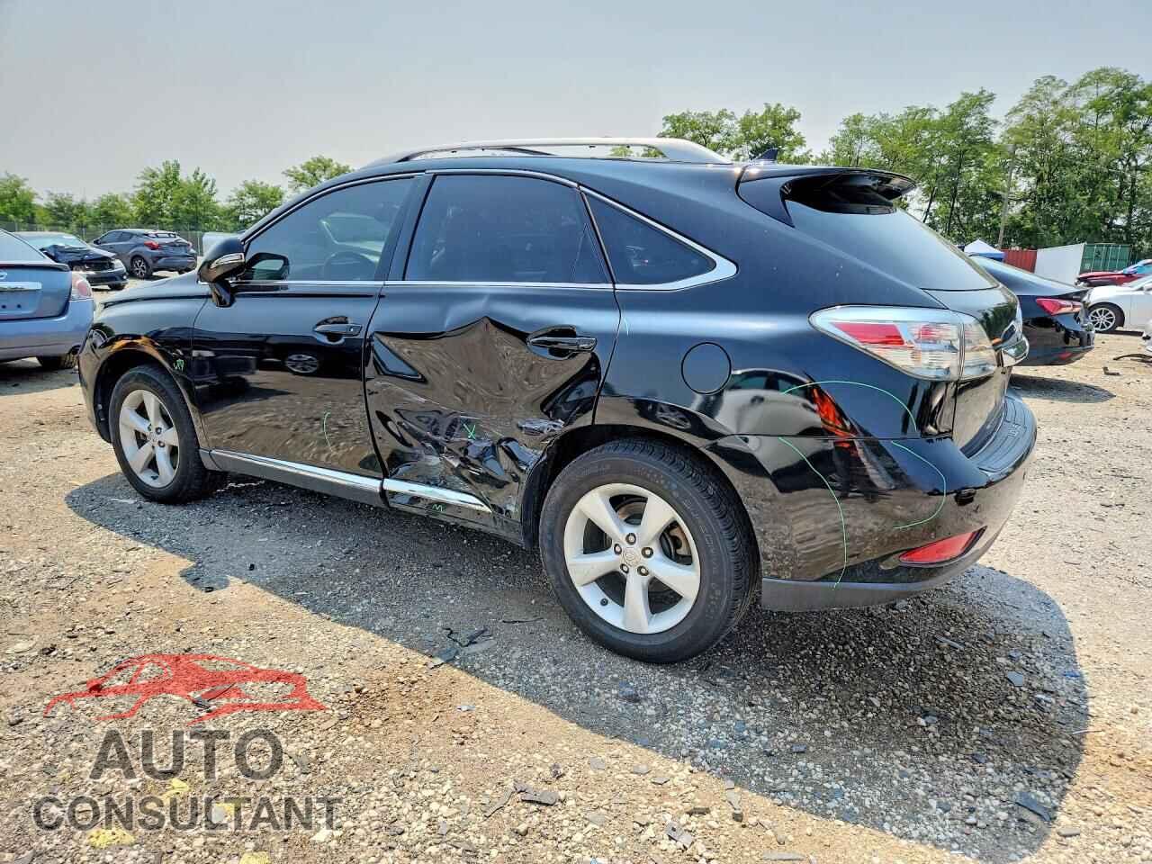 LEXUS RX350 2012 - 2T2BK1BA4CC144123