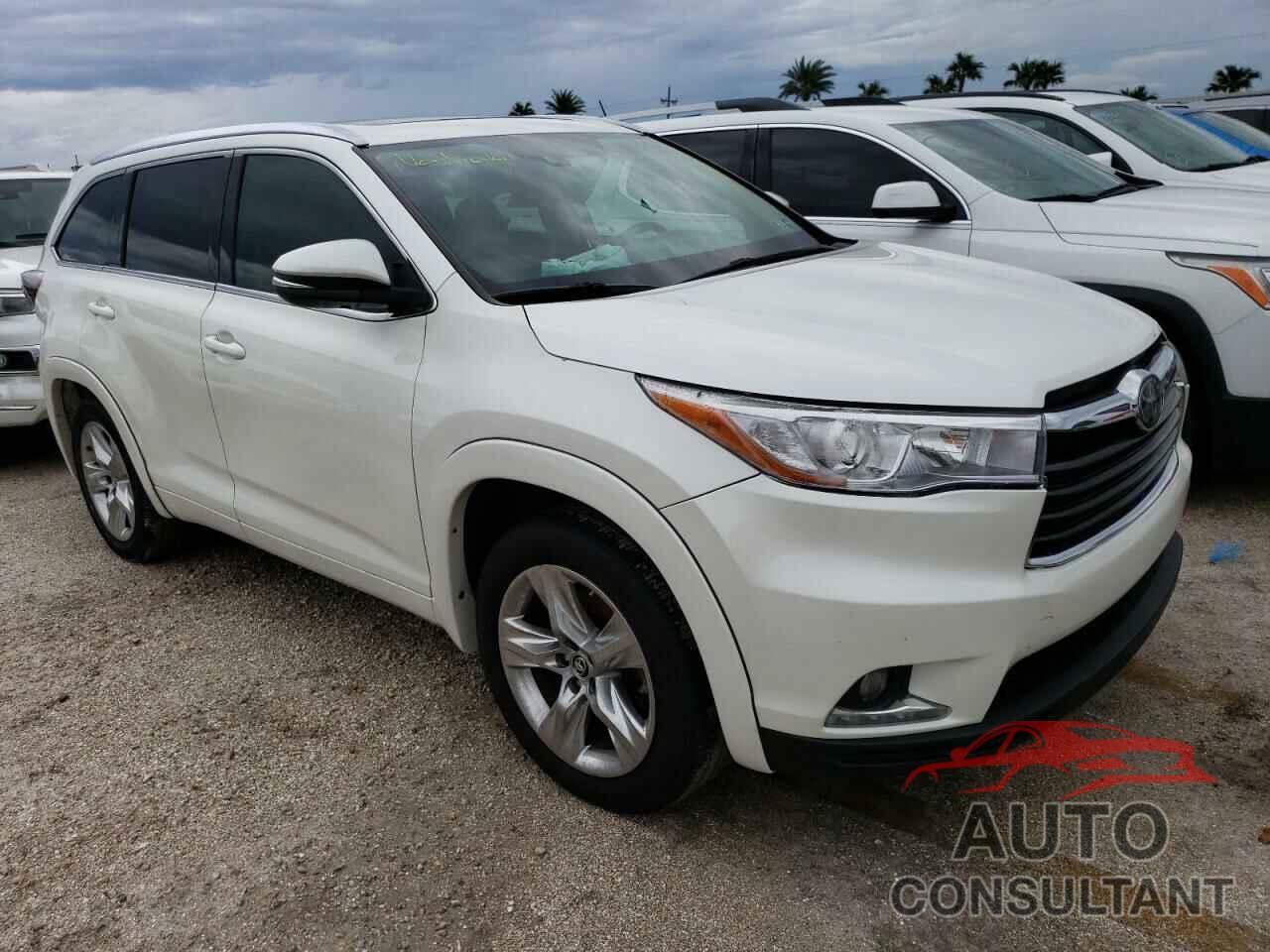 TOYOTA HIGHLANDER 2016 - 5TDYKRFH2GS132537