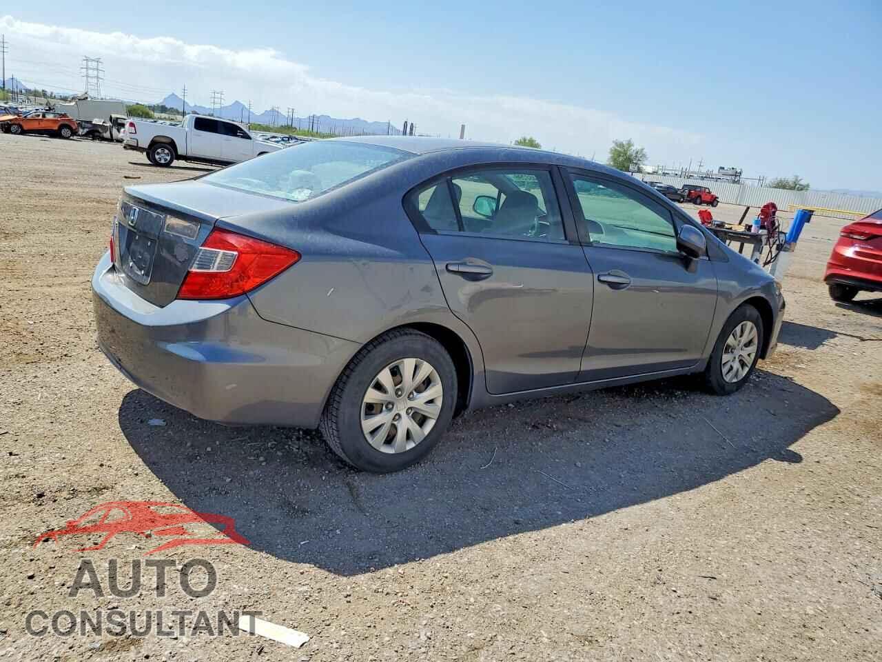 HONDA CIVIC 2012 - 19XFB2F51CE009613