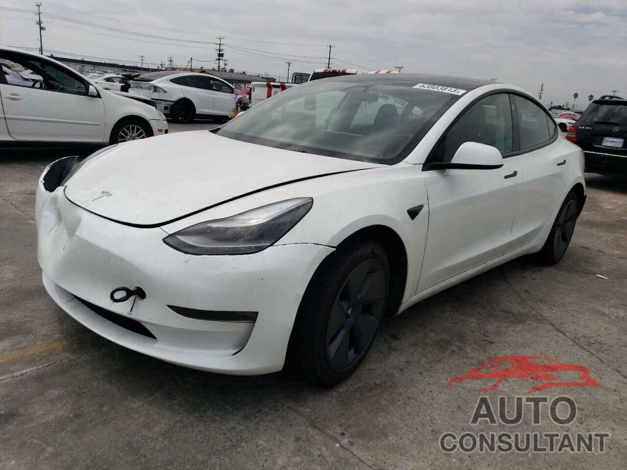 TESLA MODEL 3 2022 - 5YJ3E1EBXNF212976