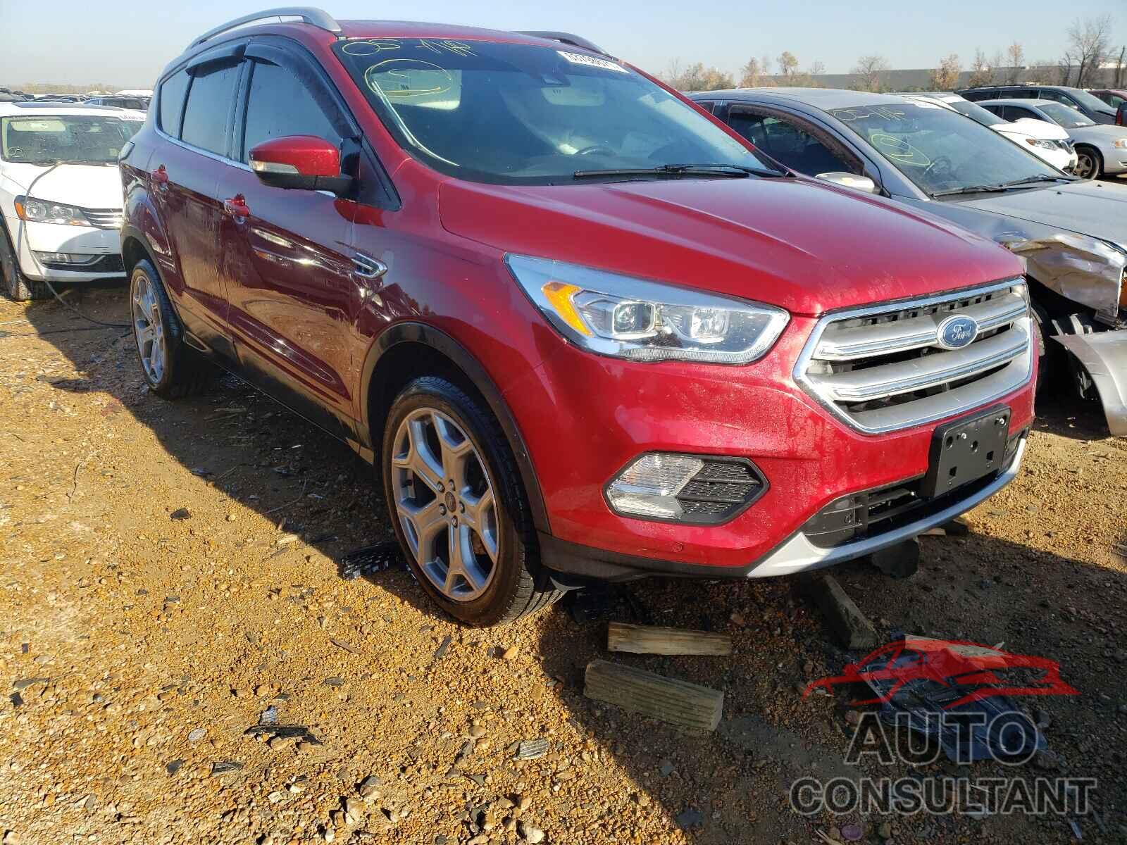 FORD ESCAPE 2017 - 1FMCU9J98HUA38787