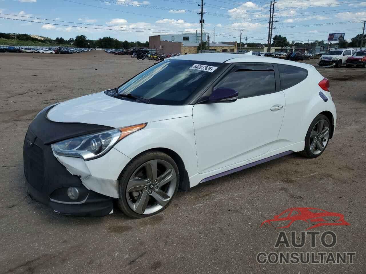 HYUNDAI VELOSTER 2013 - KMHTC6AE6DU165577