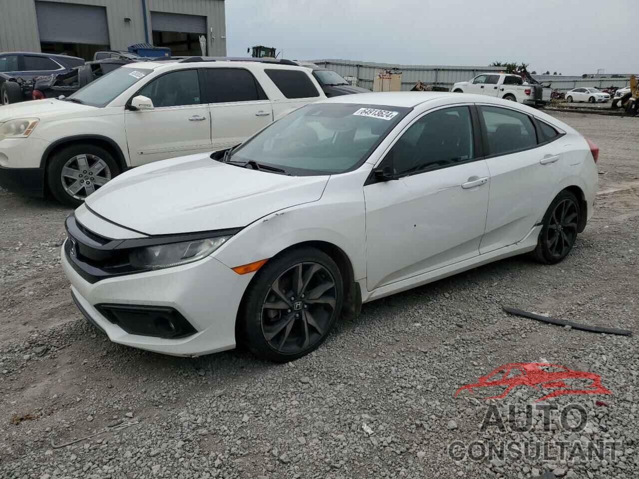 HONDA CIVIC 2019 - 2HGFC2F82KH522851