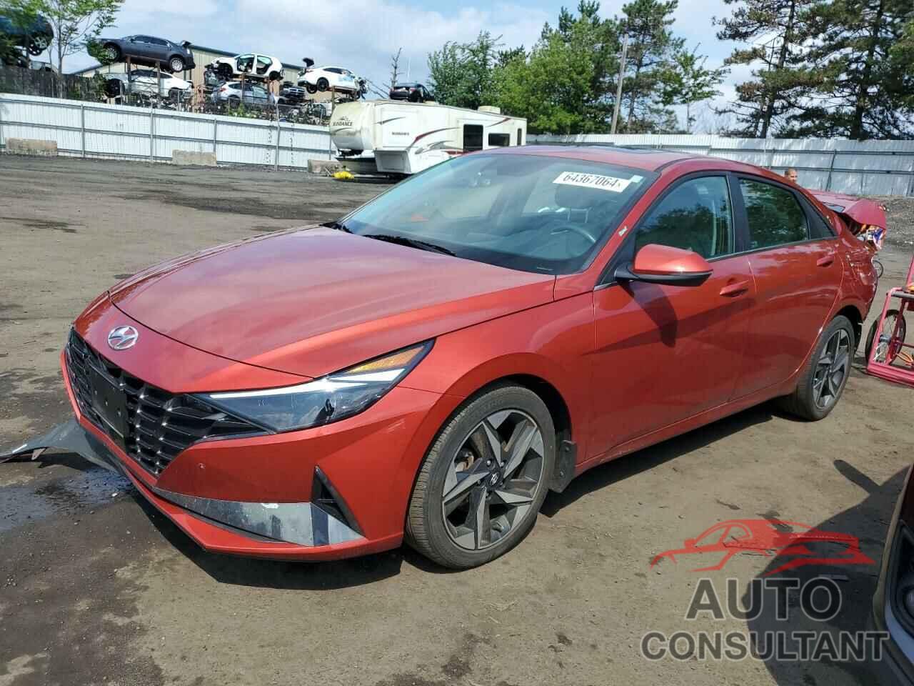 HYUNDAI ELANTRA 2021 - KMHLP4AG1MU162905