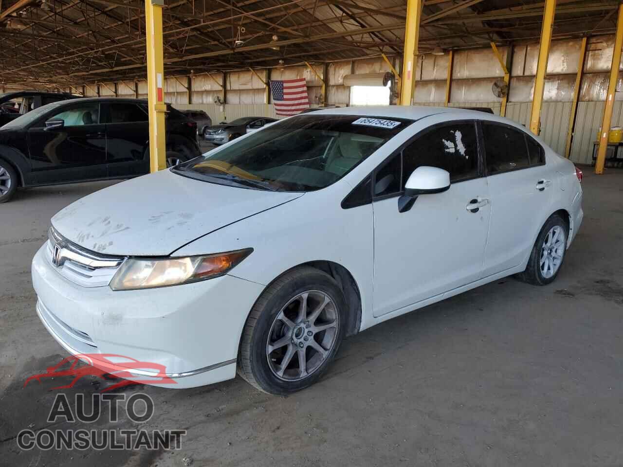 HONDA CIVIC 2012 - 2HGFB2F50CH501491