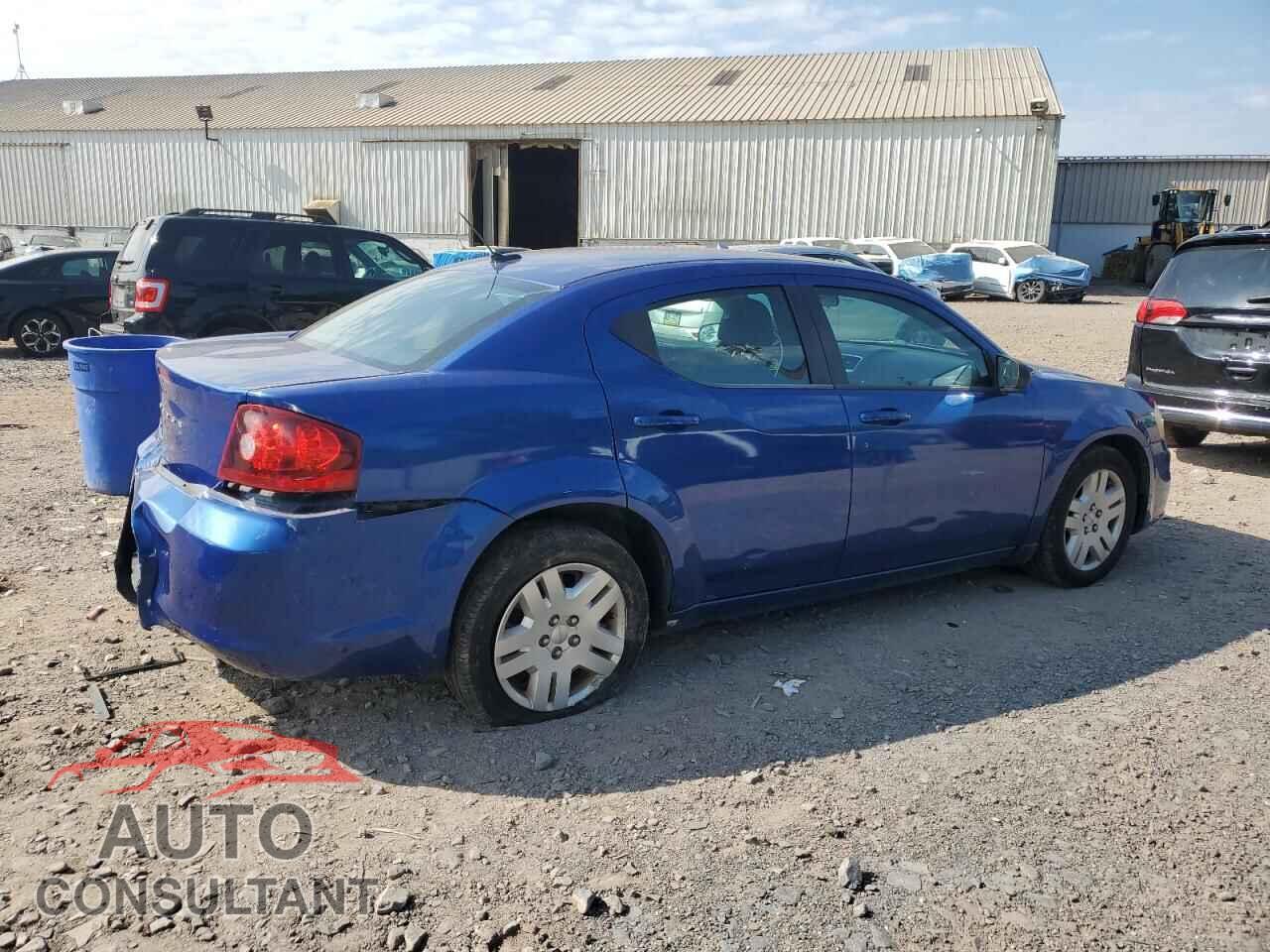 DODGE AVENGER 2012 - 1C3CDZAB2CN179529