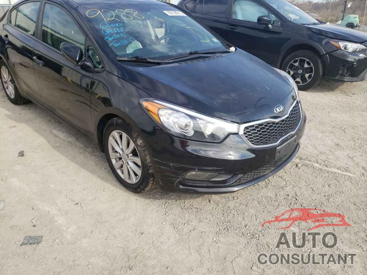 KIA FORTE 2016 - KNAFX4A62G5446712
