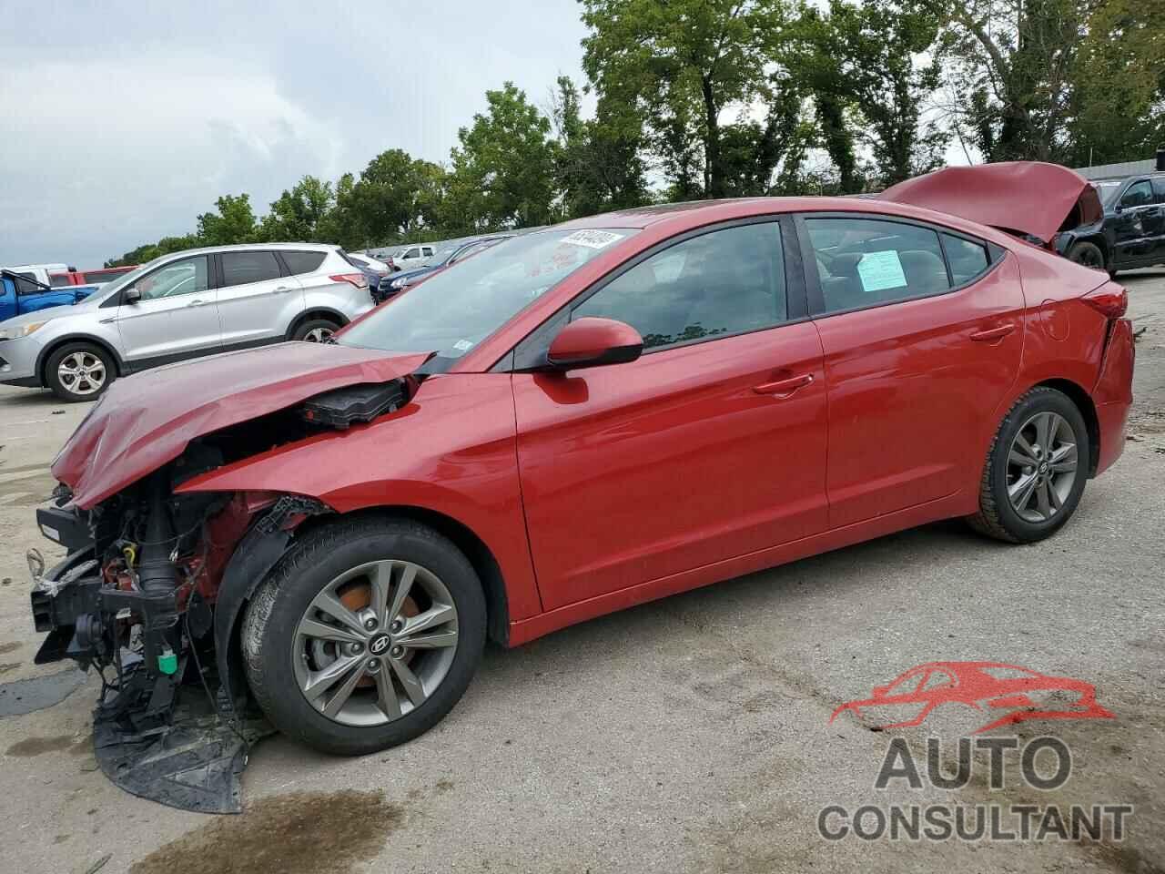 HYUNDAI ELANTRA 2018 - 5NPD84LF0JH360004