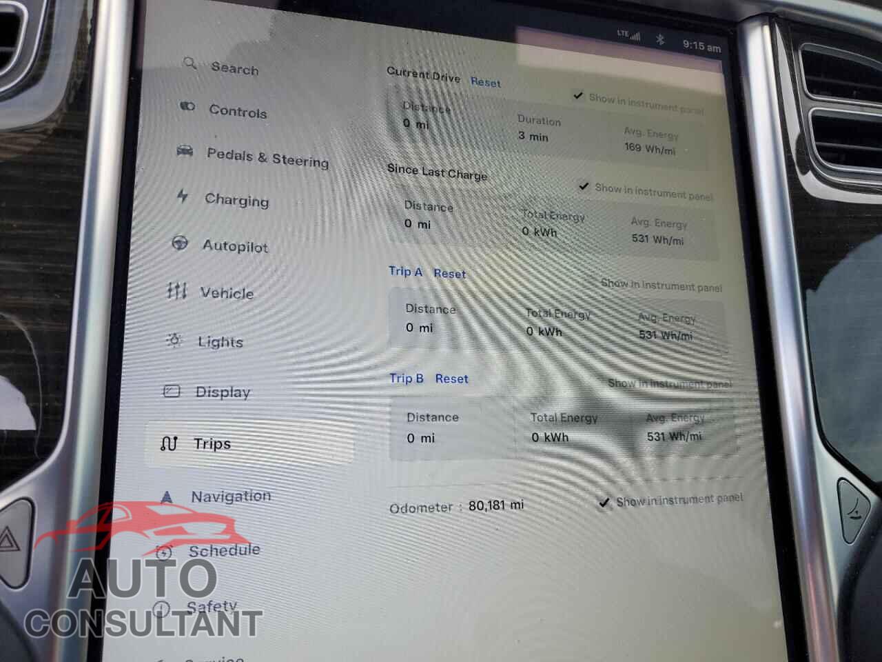 TESLA MODEL S 2015 - 5YJSA1S23FF095965