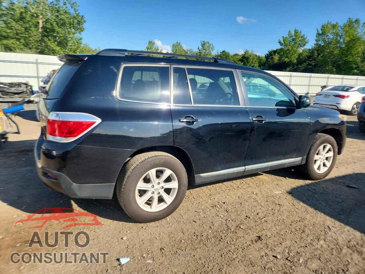 TOYOTA HIGHLANDER 2012 - 5TDBK3EH6CS102472