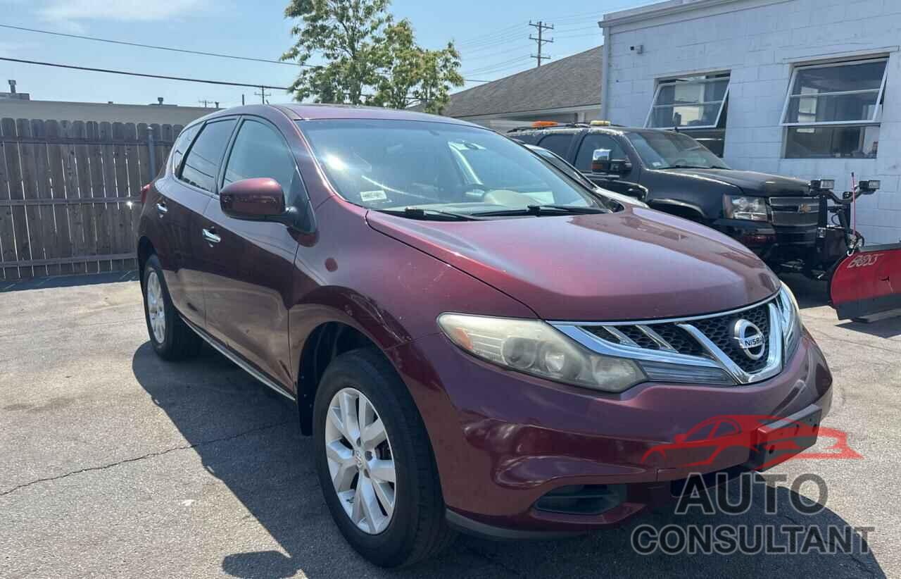 NISSAN MURANO 2011 - JN8AZ1MW6BW161925
