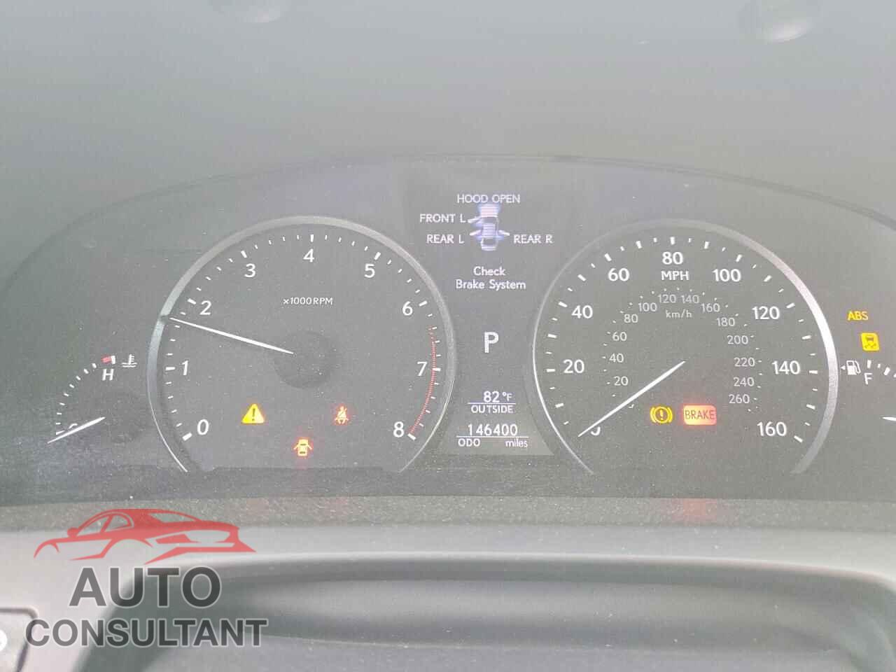 LEXUS LS460 2013 - JTHBL5EF4D5121129