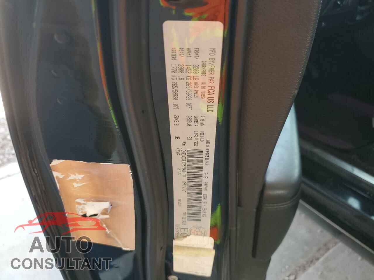 DODGE DURANGO 2020 - 1C4RDJDG9LC257248