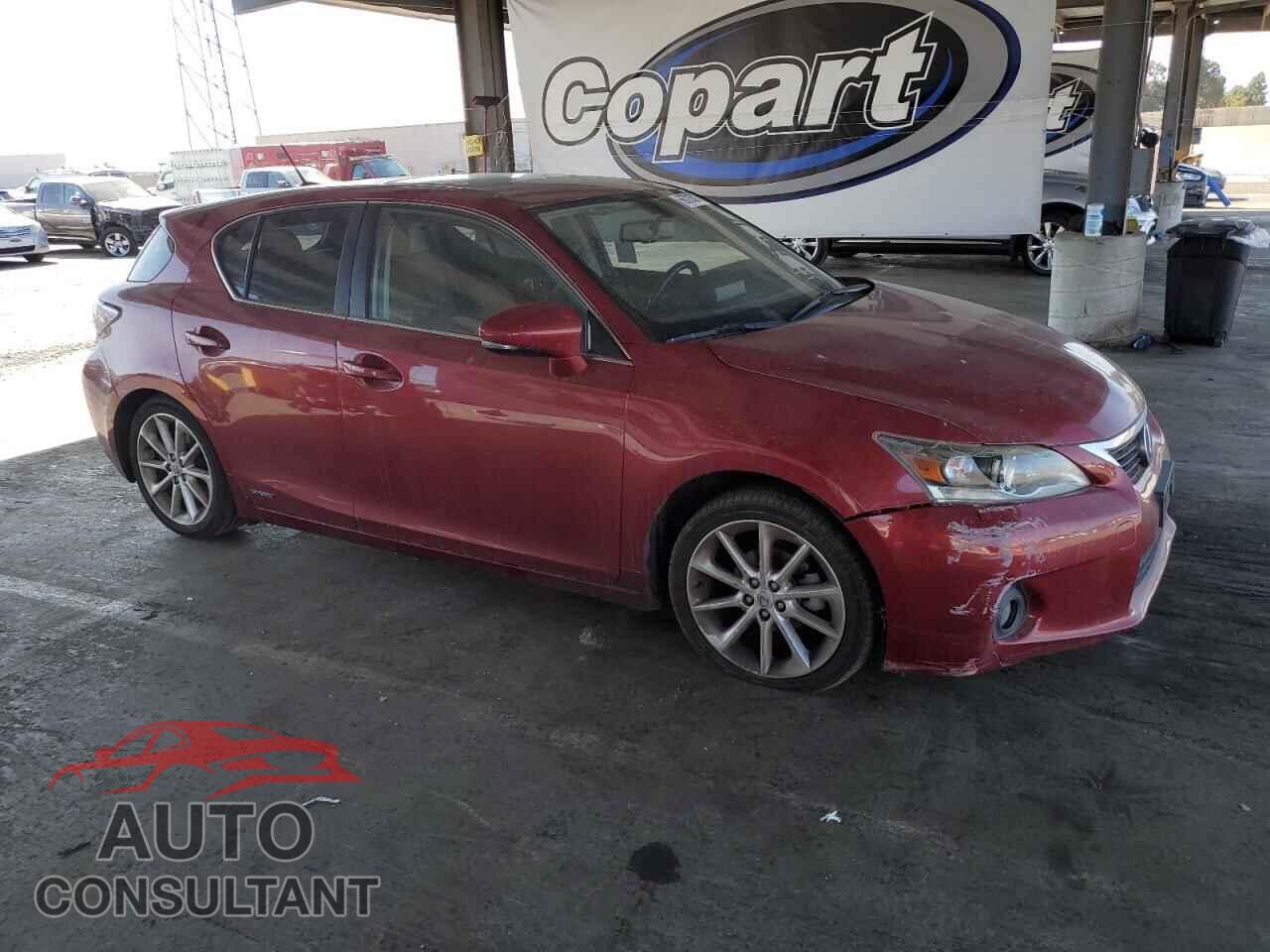 LEXUS CT 200 2011 - JTHKD5BH9B2045134