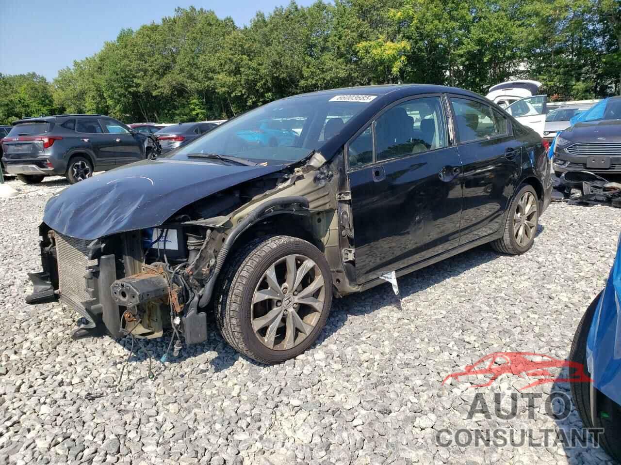 HONDA CIVIC 2012 - 2HGFB6E54CH703517