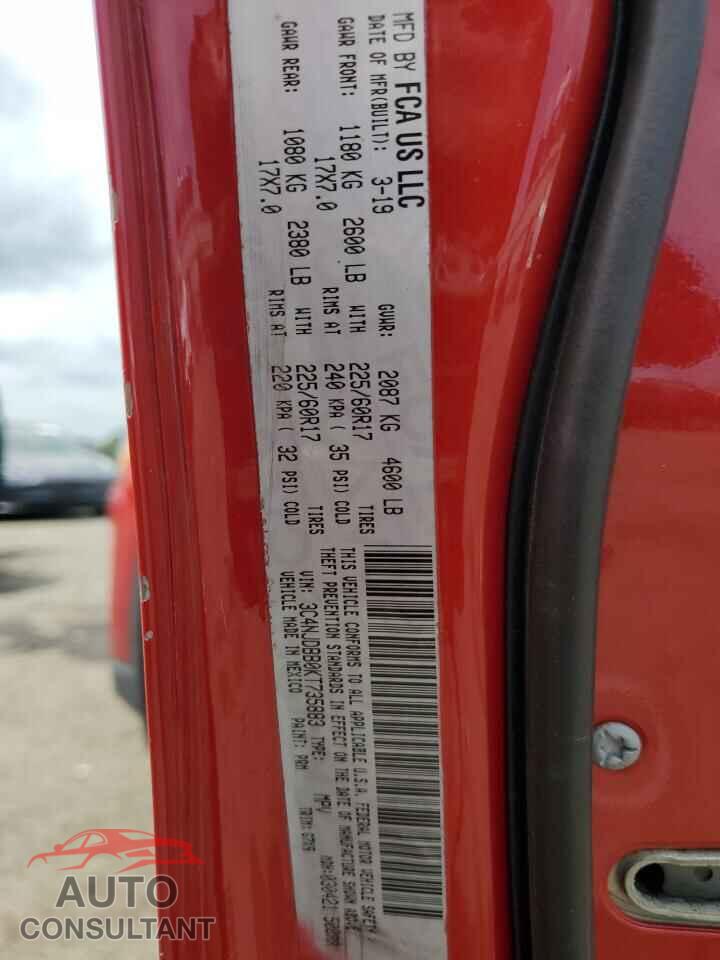 JEEP COMPASS 2019 - 3C4NJDBB0KT735883