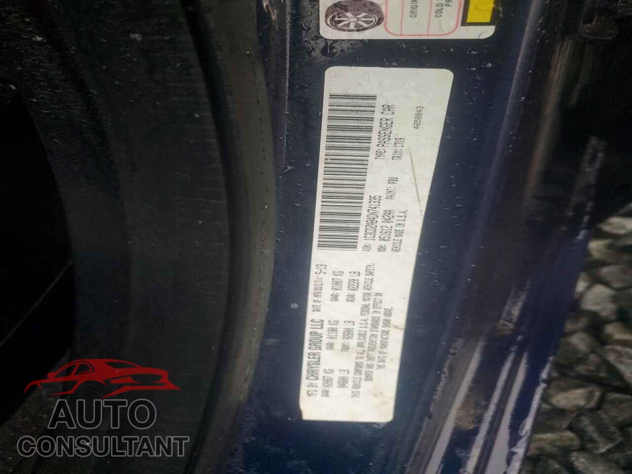 DODGE AVENGER 2013 - 1C3CDZAB4DN741335