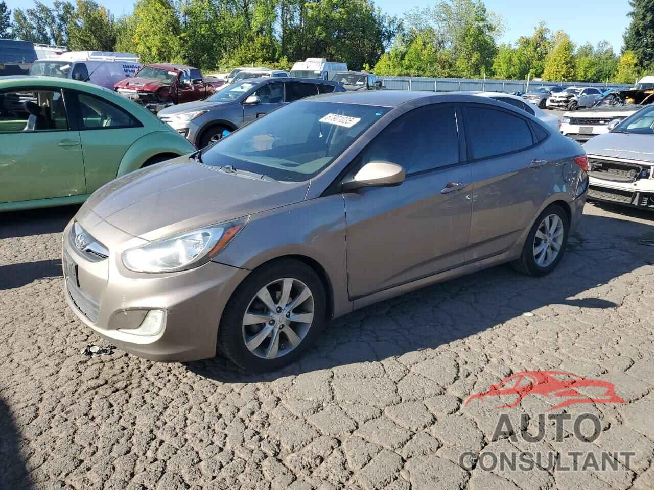 HYUNDAI ACCENT 2012 - KMHCU4AE9CU084752