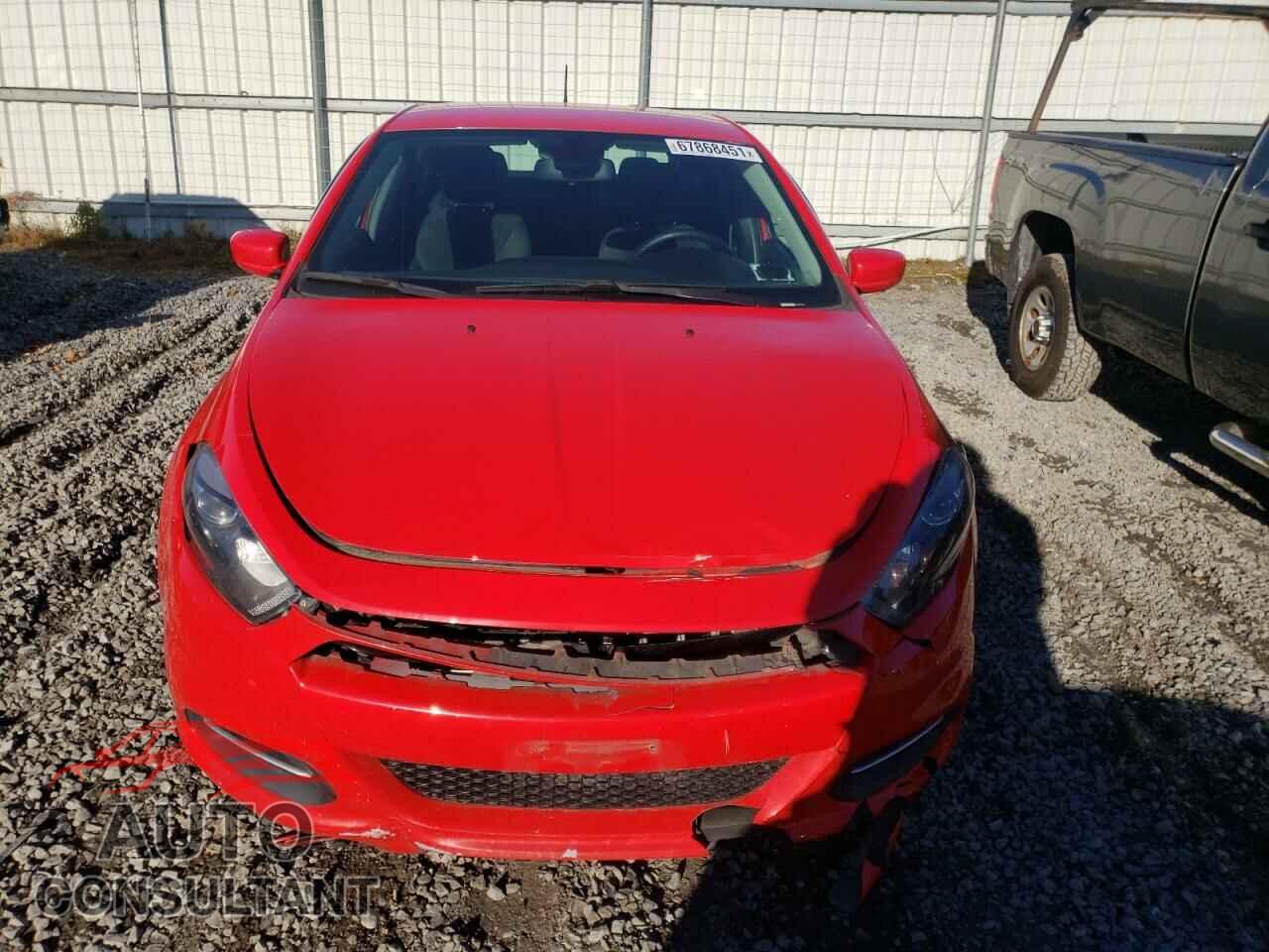 DODGE DART 2016 - 1C3CDFBB2GD720636