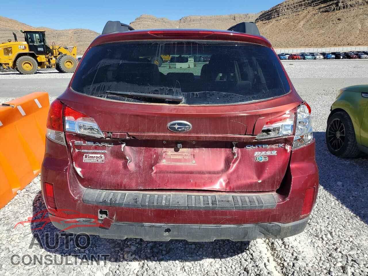 SUBARU OUTBACK 2011 - 4S4BRBCC4B3400656