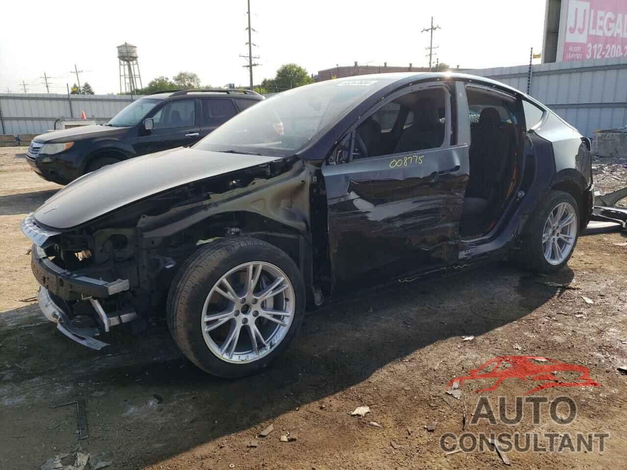 TESLA MODEL Y 2022 - 7SAYGDEE5NA008775