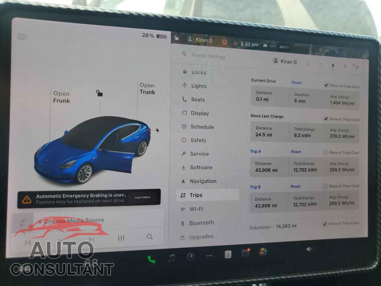 TESLA MODEL 3 2020 - 5YJ3E1EB4LF666962