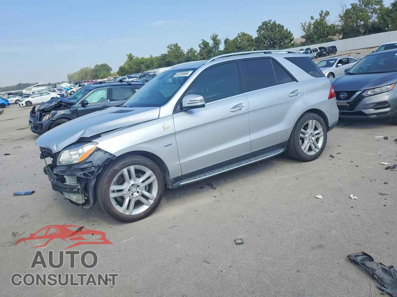 MERCEDES-BENZ M-CLASS 2012 - 4JGDA5HB7CA040037